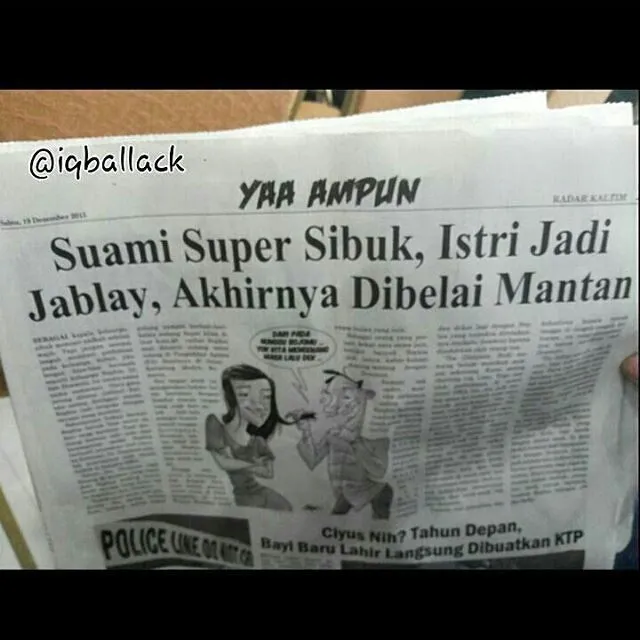 25 Judul Berita Ini Absurdnya Nggak Tertolong Lagi. Mudah-mudahan yang Baca Nggak Ikutan Gila. 31