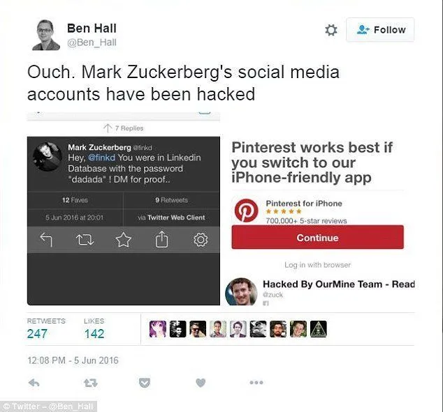Pasca Akun Twitternya Di-Hack, Ketahuan Deh Password Mark Zuckerberg Gak Sesuai Aturan Pengguna :( 8