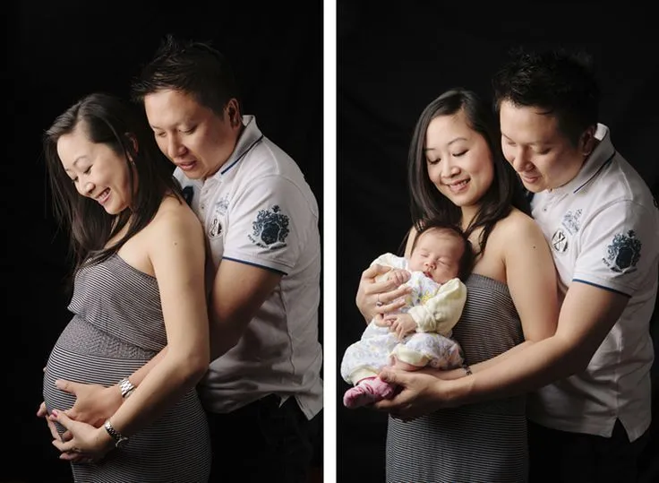 Dear Calon Ibu, 15 Foto Maternity Before-After Ini Bisa Jadi Inspirasimu Kelak. Agar Hamilmu Makin Bahagia! 19