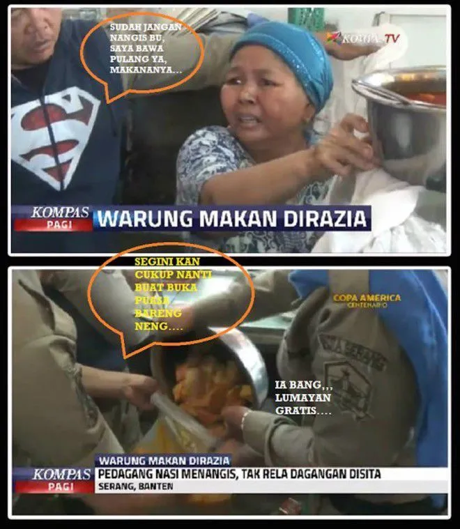 22 Meme Ini Jadi Respons Netizen ke Peristiwa Ibu Warteg Kena Razia. Penuh Sindiran Maut! 27