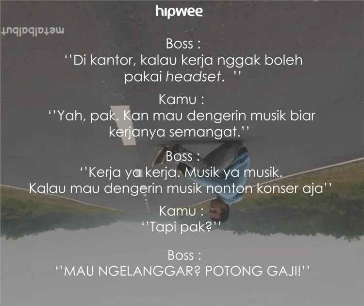 15 Percakapan dengan Bos-mu yang Ngehe Ini Mungkin yang Bikin Kamu Puas Nonton My Stupid Boss. 16