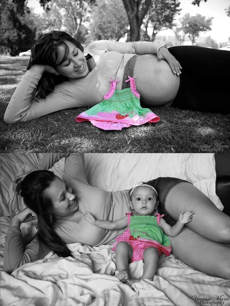 Dear Calon Ibu, 15 Foto Maternity Before-After Ini Bisa Jadi Inspirasimu Kelak. Agar Hamilmu Makin Bahagia! 27