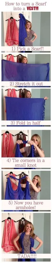 Inilah 6 Cara Memanfaatkan Scarf yang Gak Biasa, Gak Cuma Buat Leher atau Hijab Saja! 12