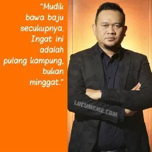 25 Meme Kocak Buat Nemenin Mudik Lebaran. Bikin Kamu Ngakak Terus-terusan 35