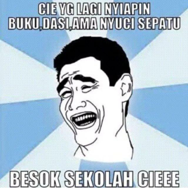 20 Meme Kocak Ini Bikin Kamu Sadar Kalau Liburan Hanya Tinggal Hitungan Hari. Duh, Sedihnya 36