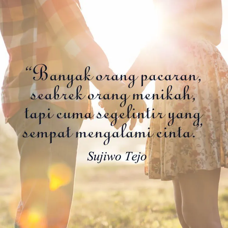10 Kutipan Cinta dari Sujiwo Tejo yang Bikin Speechless. Malam Minggumu Bakal Tambah Syahdu! 16