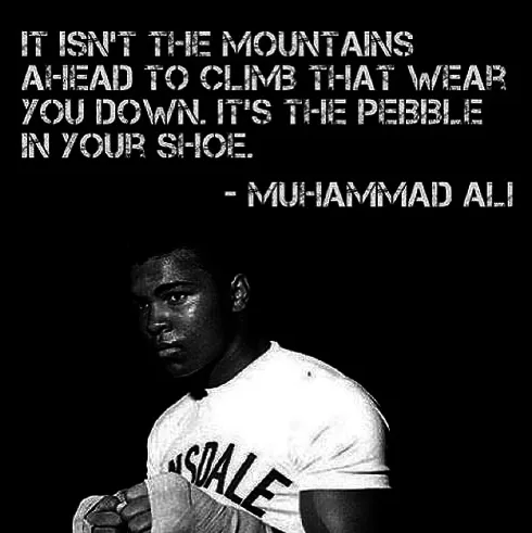 25 Quotes Luar Biasa Dari Muhammad Ali. Si Juara Dunia dan Seorang Muslim yang Sayang Keluarga 49