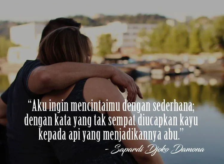 10 Quote Cinta Dari Sapardi Djoko Damono yang Bikin Kangen Pacar. Kerinduanmu Bakal Makin Memuncak 20