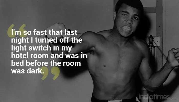 25 Quotes Luar Biasa Dari Muhammad Ali. Si Juara Dunia dan Seorang Muslim yang Sayang Keluarga 48
