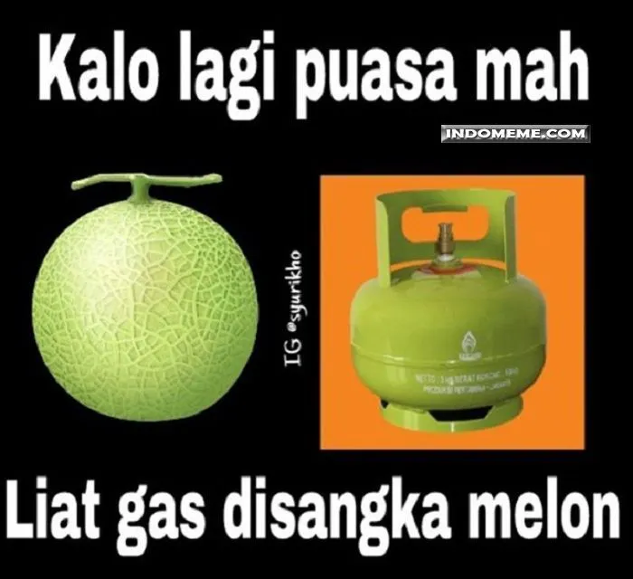 21 Meme Kocak Godaan Saat Bulan Puasa, Dikira Makanan Eh Ternyata Bukan. 25