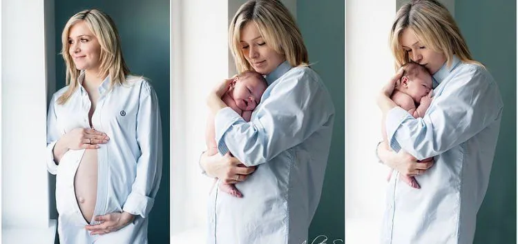 Dear Calon Ibu, 15 Foto Maternity Before-After Ini Bisa Jadi Inspirasimu Kelak. Agar Hamilmu Makin Bahagia! 18