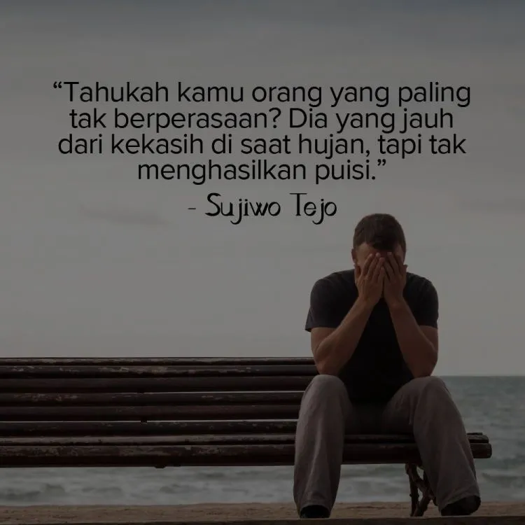 10 Kutipan Cinta dari Sujiwo Tejo yang Bikin Speechless. Malam Minggumu Bakal Tambah Syahdu! 14