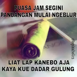 21 Meme Kocak Godaan Saat Bulan Puasa, Dikira Makanan Eh Ternyata Bukan. 31