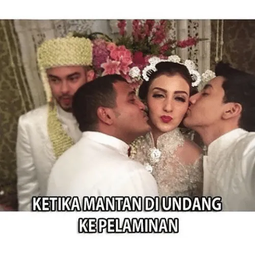 15 Foto Pelaminan yang Tak Pernah Terbayangkan di Mimpi-Mimpi Indah Kalian. Kocak :) 19