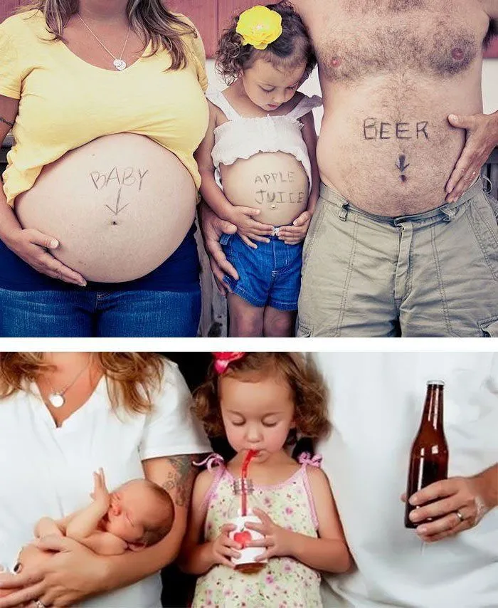 Dear Calon Ibu, 15 Foto Maternity Before-After Ini Bisa Jadi Inspirasimu Kelak. Agar Hamilmu Makin Bahagia! 21