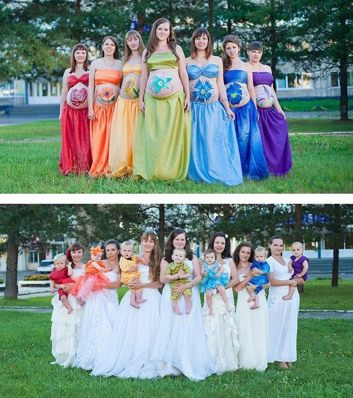 Dear Calon Ibu, 15 Foto Maternity Before-After Ini Bisa Jadi Inspirasimu Kelak. Agar Hamilmu Makin Bahagia! 24
