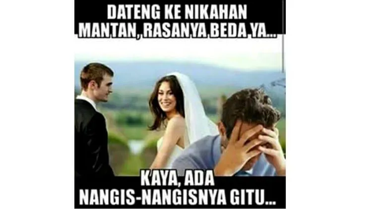 Momen Mantan Nikah Emang 'Nyelekit' Rasanya. 11 Gambar Ini Jadi Buktinya! 23