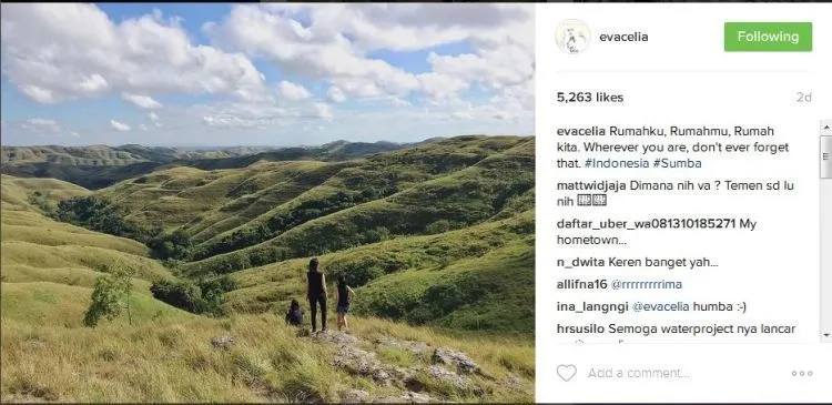 Cantik dan Mulia! Traveling Eva Celia di Sumba yang Bikin Dia Makin Sempurna 11