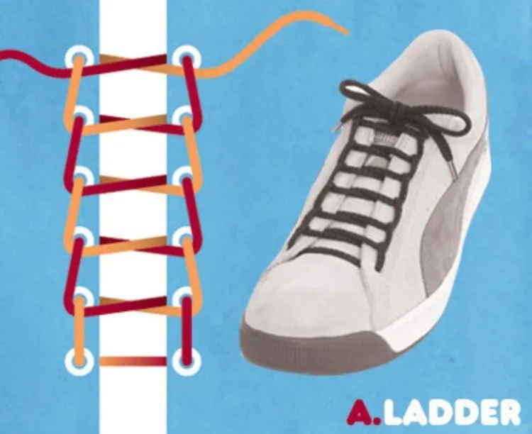 Agar Tali Sepatumu Nggak Tampil Gitu-gitu Aja, Saatnya Modifikasi dengan 10 Teknik Ini 11
