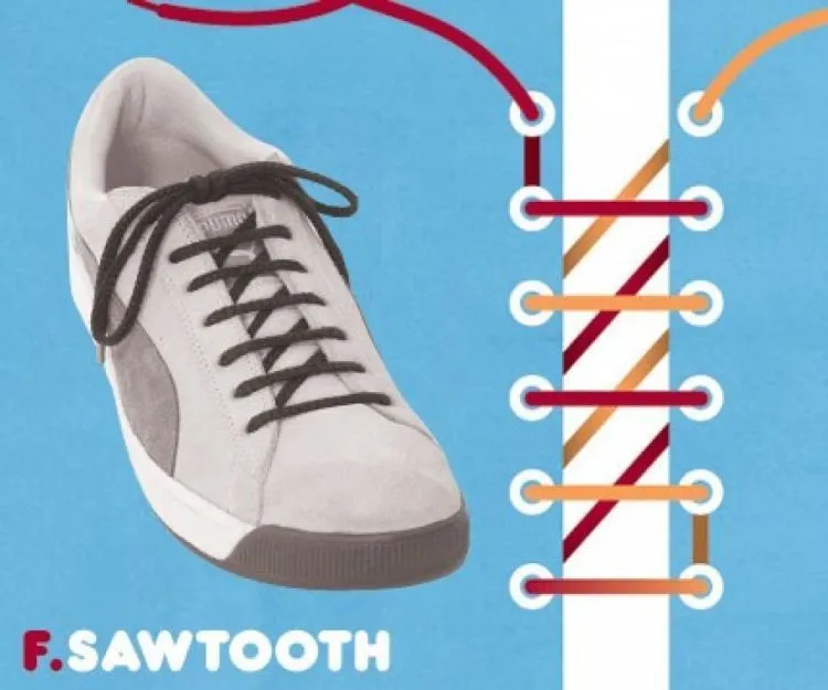 Agar Tali Sepatumu Nggak Tampil Gitu-gitu Aja, Saatnya Modifikasi dengan 10 Teknik Ini 16