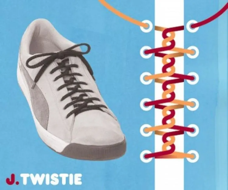 Agar Tali Sepatumu Nggak Tampil Gitu-gitu Aja, Saatnya Modifikasi dengan 10 Teknik Ini 17