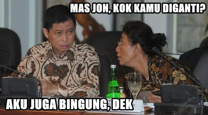 Simak Liputan Reshuffle Menteri dalam Bentuk Meme Ini, Biar Kamu Agak Selow Pas Mikirin Negara 18