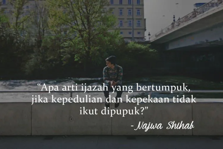 15 Kutipan Cerdas dan Tajam dari Najwa Shihab untuk Anak Muda Indonesia. Siap-Siap 'Ditampar', ya! 16