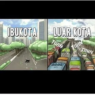 12 Foto Sepinya Jakarta Kala Lebaran Tiba. Udah Sama Kaya Hatimu pas Ditinggal Dia! 14