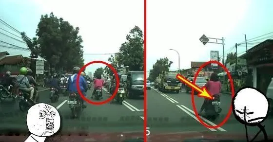 8 Cara Ampuh Buat Hindari Emak-emak Matic Si Raja Jalanan. Harus Kamu Praktikkan Biar Hidupmu Aman! 10