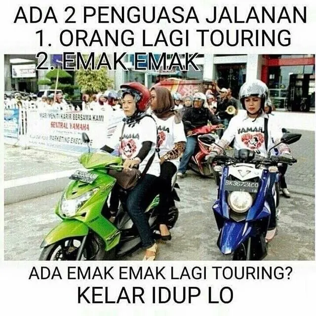 8 Cara Ampuh Buat Hindari Emak-emak Matic Si Raja Jalanan. Harus Kamu Praktikkan Biar Hidupmu Aman! 11