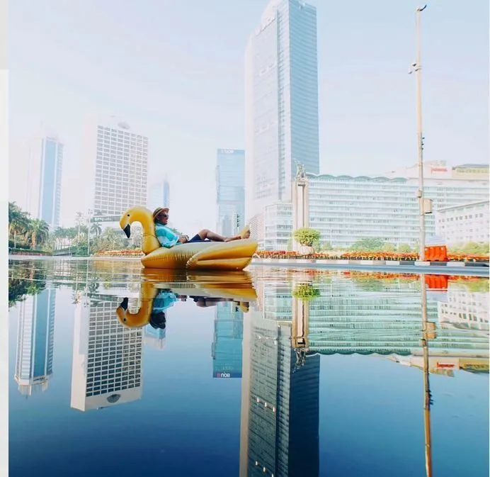 12 Foto Sepinya Jakarta Kala Lebaran Tiba. Udah Sama Kaya Hatimu pas Ditinggal Dia! 15