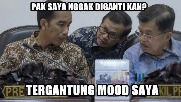 Simak Liputan Reshuffle Menteri dalam Bentuk Meme Ini, Biar Kamu Agak Selow Pas Mikirin Negara 17