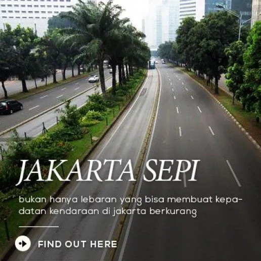 12 Foto Sepinya Jakarta Kala Lebaran Tiba. Udah Sama Kaya Hatimu pas Ditinggal Dia! 16