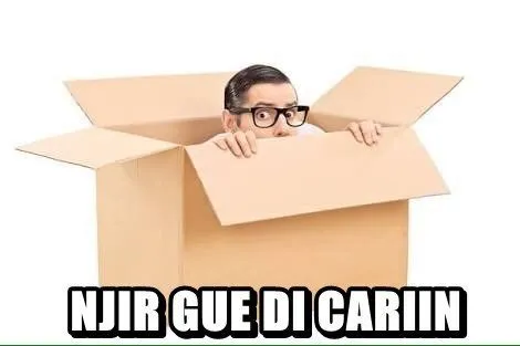9 Meme Ngaco Buat Kamu yang Penasaran Siapa Sebenarnya Sosok Lelaki Kardus Itu! 11