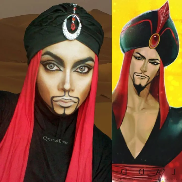 Mengenal Queen Luna, Hijabers Malaysia yang Berkreasi dengan Hijab dan Makeup Ala Disney 20