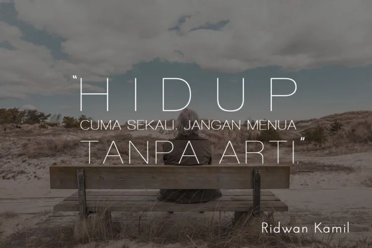 Dari Romantis Sampai Nyentil, 10 Kutipan Ini Bakal Bikin Kamu Tambah Kagum Sama Ridwan Kamil 14