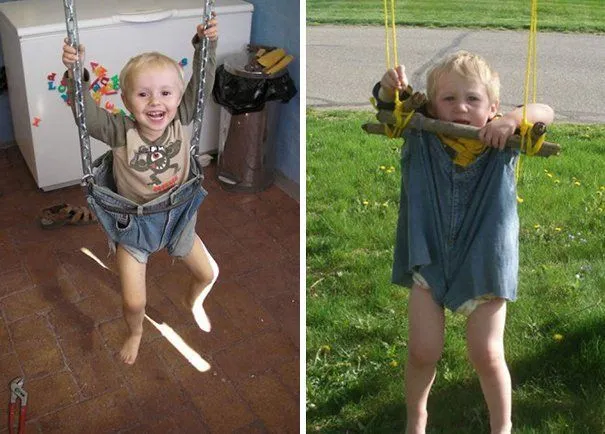 15 Foto Bayi yang Hasilnya Beda Jauh Sama Ekspektasinya. Duh, Lucu dan Bikin Ngakak Terus! 24