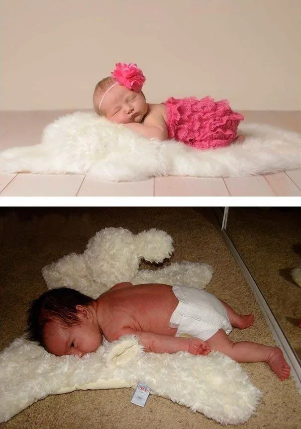 15 Foto Bayi yang Hasilnya Beda Jauh Sama Ekspektasinya. Duh, Lucu dan Bikin Ngakak Terus! 19