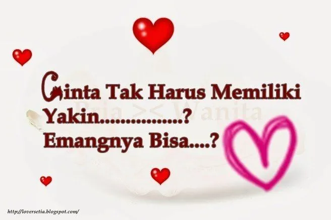 Jika Cinta Maka Sudah Pasti Harapannya Dicintai