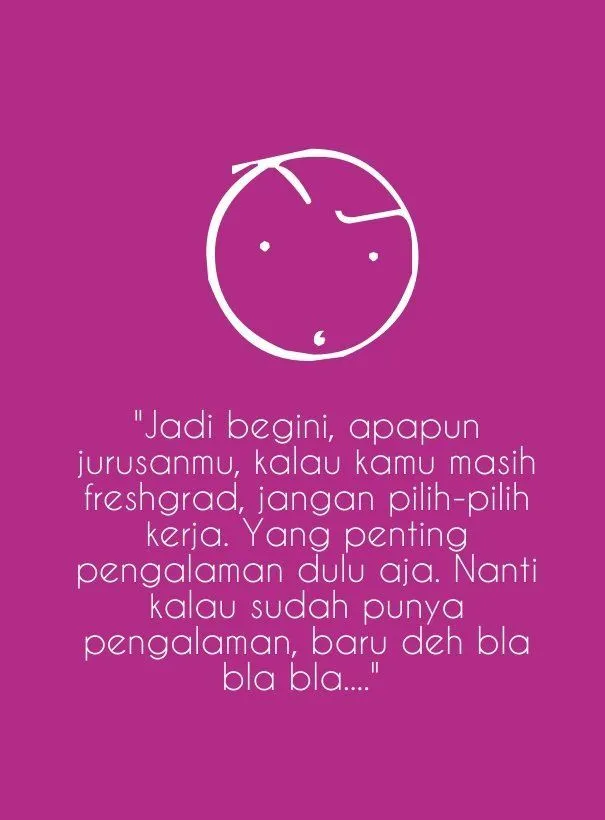 10 Alternatif Jawaban Bijak dan Kocak Saat Ada yang Tanya, 'Kok Nggak Kerja Sesuai Jurusan?' 19