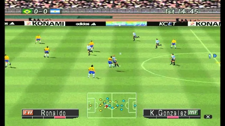 8 Hal yang Hanya Bisa Kamu Rasakan dengan Winning Eleven PS 1. Cowok-cowok Pasti Kangen Banget 11