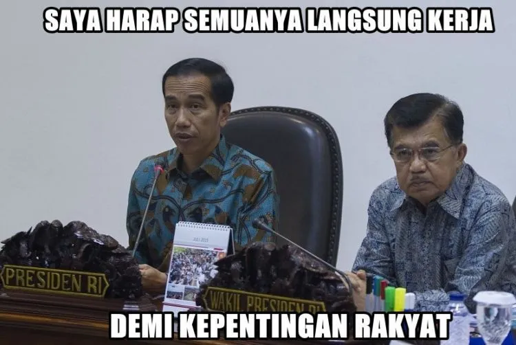 Simak Liputan Reshuffle Menteri dalam Bentuk Meme Ini, Biar Kamu Agak Selow Pas Mikirin Negara 27