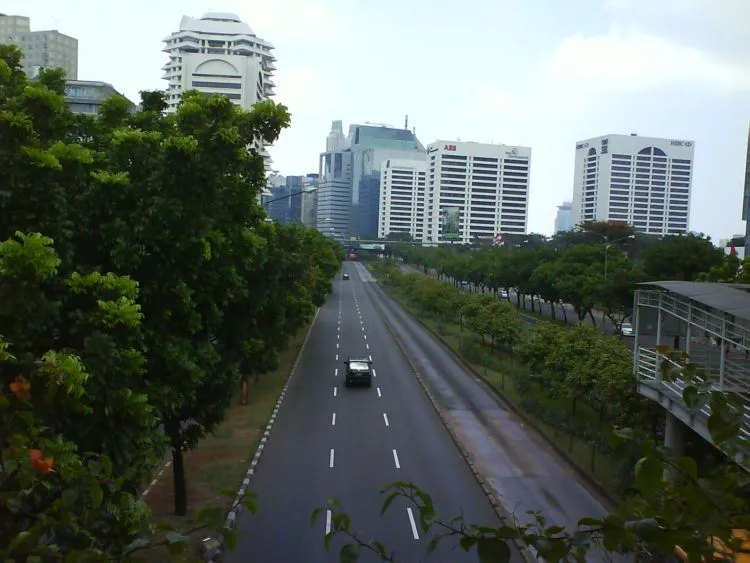 12 Foto Sepinya Jakarta Kala Lebaran Tiba. Udah Sama Kaya Hatimu pas Ditinggal Dia! 18