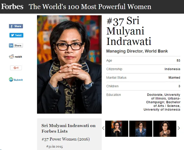 Perjalanan Hidup Sri Mulyani - Sosok Wanita Hebat Indonesia yang Namanya Kian Melegenda 10
