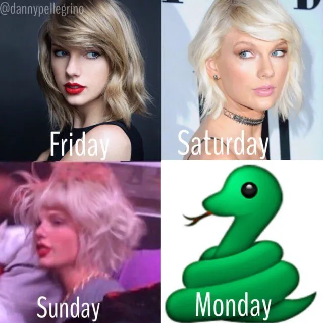 Dinilai Licik dan Penuh Tipu Muslihat, 8 Meme Ini Melahirkan Citra Taylor Swift Sebagai Ular Berbisa 11