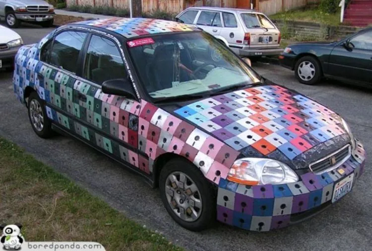 20 Potret Mobil Aneh Hasil Tangan-tangan Kreatif Manusia. Lucu dan Bikin Bahagia Aja! 29