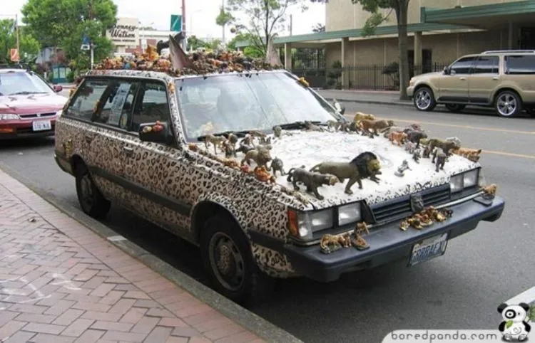 20 Potret Mobil Aneh Hasil Tangan-tangan Kreatif Manusia. Lucu dan Bikin Bahagia Aja! 24
