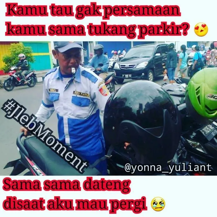 15 Meme Kocak Tentang Tukang Parkir yang Kadang Ngeselin. Pasti Kamu Pernah Ngerasain! 24