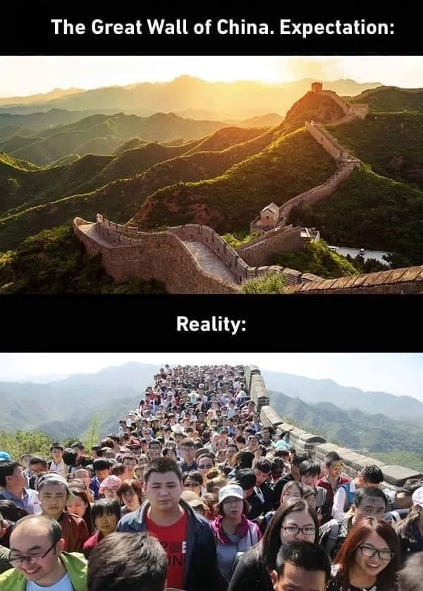Ekspektasi dan Realita Traveling yang Sangat Kocak. Yakin Deh Kamu Bakal Ngakak! 22