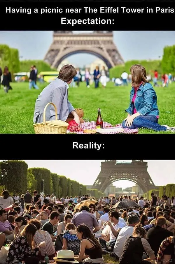 Ekspektasi dan Realita Traveling yang Sangat Kocak. Yakin Deh Kamu Bakal Ngakak! 23